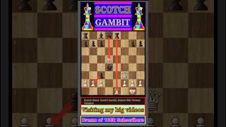 Scotch Gambit Dubois Reti Perreus Variation chess [upl. by Oibesue906]