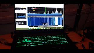 Sensitivity of Airspy HF Discovery VS SDRplay RSPdx on mediumwave navtex signal on 518 kHz [upl. by Ydnew]