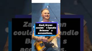 Zach Bryan couldn’t handle accusations celebrity entertainment zachbryan foryou fyp usa [upl. by Erot]