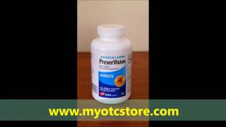 Preservision Areds Eye Vitamin And Mineral Supplement Tablets By Bausch And Lomb [upl. by Newmann]