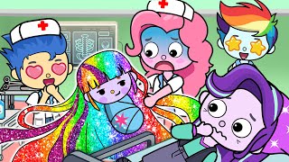 Equestria Girl But I Have Rainbow Hair Since Birth  My Little Pony In Toca Life World  Toca Boca [upl. by Enial]