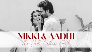 Nikki amp Aadhi  Wedding Teaser  Chennai India  The Cold Coffee Instacut [upl. by Aicilat]