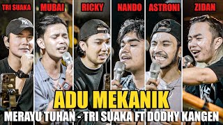 Adu Mekanik Merayu Tuhan Live Ngamen Tri Suaka Zidan Nando Astroni Mubai Ricky [upl. by Otanutrof]