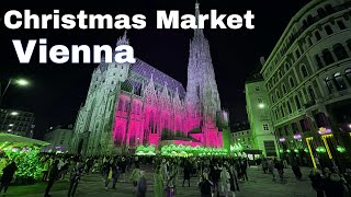 Vienna Chrstmas Market Stephansplatz Wien [upl. by Gillett]