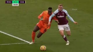 Mendy MISTAKE Vs West Ham United [upl. by Ailemak]