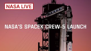 NASAs SpaceX Crew5 Mission Launches to the Space Station Official NASA Broadcast [upl. by Theola]