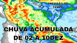 Previsão do tempo no Brasil de 02 a 10DEZ de 2024 atualização [upl. by Glendon792]