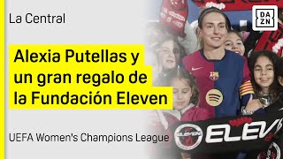 Alexia Putellas y la emocionante sorpresa de la Fundación Eleven en el FC Barcelona vs St Pölten [upl. by Lessard]