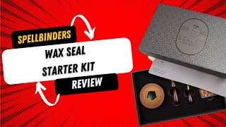 Spellbinders Wax Seal Starter Kit Review [upl. by Kilam]