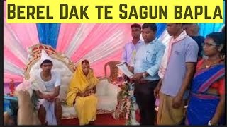 Berel Dak te Sagun BaplaSantali wedding video [upl. by Arotal429]