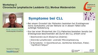 WLAD 2022  PG 2 Chronische Lymphatische Leukaemie CLL  Morbus Waldenström PD Dr Jeroen S Goede [upl. by Nilreb]