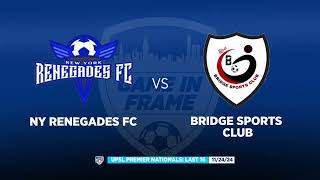 Highlights NY Renegades vs Bridge SC  UPSL Premier Nationals Last 16  112424 [upl. by Wolfgang]