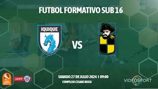 Iquique vs Coquimbo SUB16 [upl. by Juback402]