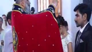 Kireeda Vazhvu wedding song solemnized by FrJohns Abraham Konattu [upl. by Arymat199]