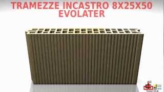 Fornaci DCB SpA  Tramezze incastro Evolater [upl. by Aliwt889]