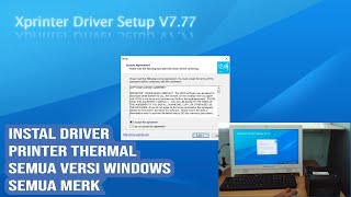 Install Driver Printer Thermal Untuk windows 10 dan windows 11  Pos Printer Driver Semua Merk [upl. by Eliseo]