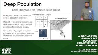 Caleb Robinson A Deep Learning Approach for Population Estimation from Satellite Imagery [upl. by Nnuahs]