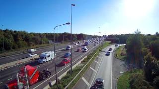 M25 Bandit Convoy  Dartford Crossing recorded in 2k no audio [upl. by Aluap653]