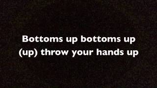 Bottoms Up  Trey Songz feat Nicki Minaj Lyrics [upl. by Selimah]