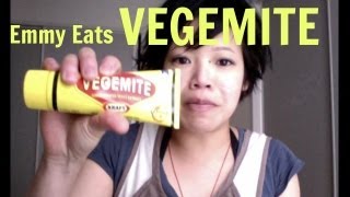 Emmy Eats Vegemite  Whatcha Eating 63 [upl. by Nwahsauq]