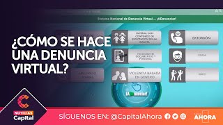 ¿Cómo se hace una denuncia virtual ante la Fiscalía [upl. by Lurette]