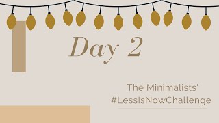 DAY 2 30day Less Is Now Challenge  Minimalism  chelxxx [upl. by Maurene]