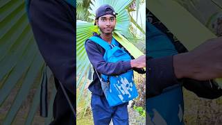 তাল গাছের ডাল দিয়ে বাড়ি তৈরি করলাম 🏡  minivlog vlog [upl. by Kristofor]