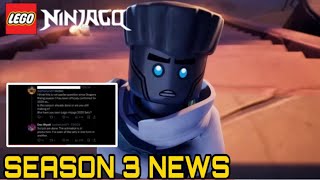 Ninjago dragons rising SEASON 3 production news￼￼ [upl. by Guimond136]