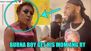 PDiddy Shock Burna Boy Mom ANGRY As Burna Boy Said Hes Not Getting Married [upl. by Casta]