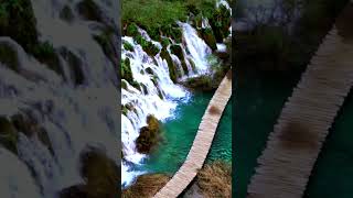 Plitvice Lakes Croatias Unreal Natural Wonderland visitcroatia [upl. by Atiuqel]