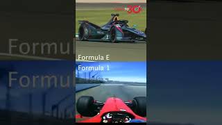 Formula E vs Formula 1 Car Sounds [upl. by Ariem]