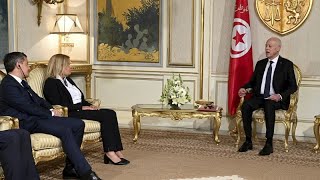 Kais Saied  quotLa Tunisie ne peut être le gardefrontière de lEuropequot [upl. by Agemo]