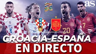 CROACIA VS ESPAÑA EN VIVO I FINAL NATIONS LEAGUE I RONCERO I Diario AS [upl. by Neyud453]