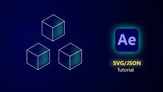 How to create website morphing icon animation in Adobe After Effects Render SVGJSON [upl. by Tom]