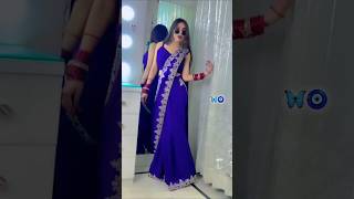 Royal blue beautiful designer saree  Rohit fashion club [upl. by Einor]