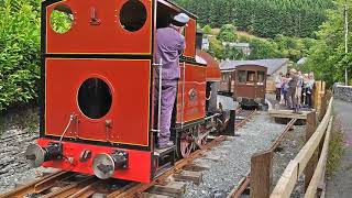 No 7 at the Corris Railway [upl. by Kirshbaum]