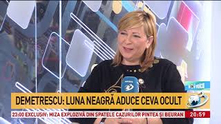 Cristina Demetrescu astrolog Mă sperie tensiunile care apar în aprilie [upl. by Gelasius374]