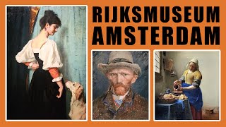 Rijksmuseum Amsterdam  Rembrandt Van Gogh Johannes Vermeer Jan Steen Pieter de Hooch Isaac Israels [upl. by Sifan234]