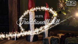 Julstil 2023  Traditionellt rött [upl. by Elleuqram]