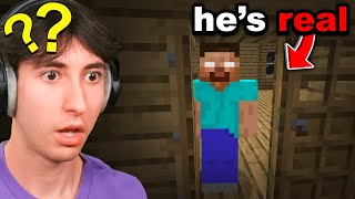 Fooling my Friend as Realistic Herobrine in Minecraft [upl. by Anaerol188]