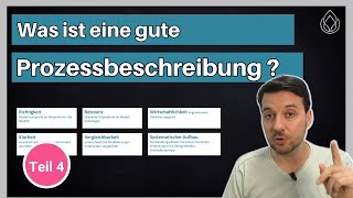 Was macht eine gute Prozessbeschreibung aus Qualitätskriterien einfach amp kurz erklärt [upl. by Valerio]