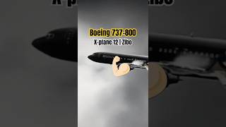 zibo boeing 737 zibo xplane12 shorts [upl. by Pascasia]