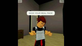 RBLXHARBEE FACE REVEAL roblox shorts brookhavenrp [upl. by Dlnaod]