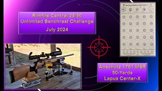 Rimfire Central 2550 Yard Benchrest Unlimited Anschutz 1761 Round 1 [upl. by Madeline]