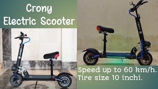 Crony Electric Scooter  Review [upl. by Myrvyn768]