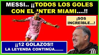 Todos los Goles de Messi en el Inter de Miami [upl. by Yasmin]