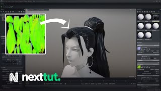 How to create directional map for Hair [upl. by Ossie]