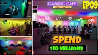 I UPGRADE MY STORE amp SPEND 💲10 MILLION💲  GAMING CAFE SIMULATOR EP09 HINDI GAMEPLAY [upl. by Hollerman948]