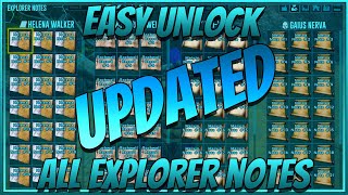 Get All Explorer Notes UPDATED In Ark Survival Evolved [upl. by Towland500]