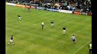 Faroes  Scotland 22 Euro2004 qualifiers 2nd half Unjustified and very lucky Scottish comeback [upl. by Belinda328]